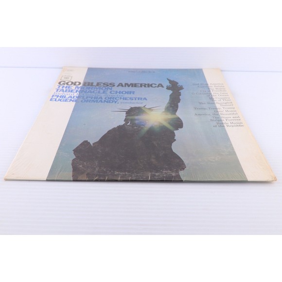 Mormon Tabernacle Choir Philadelphia Orchestra God Bless America Vinyl LP Record - Picture 4 of 12